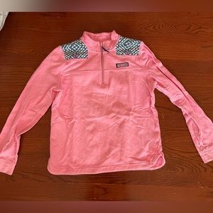 Vineyard Vines 1/4 Zip Pullover - Girls Large